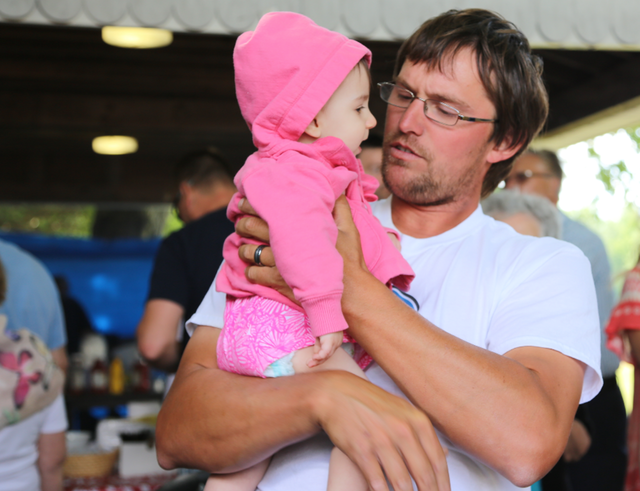 peter and baby