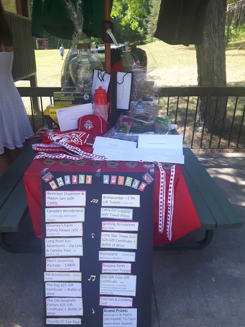 Raffle Table
